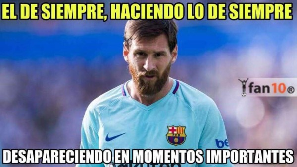 ¡Acribillan al Barcelona! Los memes destruyen a Messi tras eliminación del Barça frente a Roma