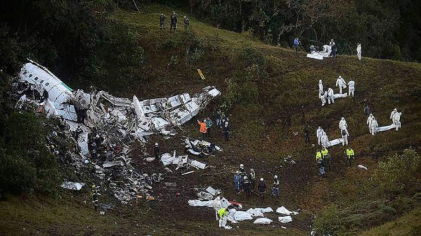 Bolivia culpa de accidente de Chapecoense a empresa Lamia y a piloto