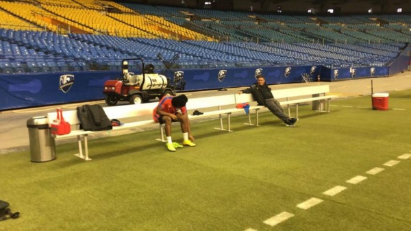 Fotos: Olimpia ultimó detalles para la batalla ante Montreal Impact en Canadá