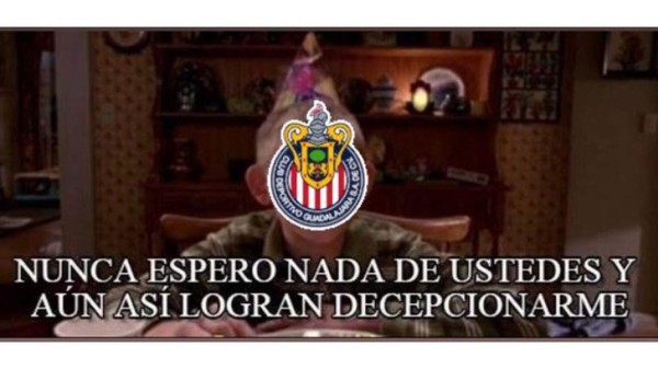 Memes estallan contra el Guadalajara tras caer humillado ante el América en el clásico mexicano