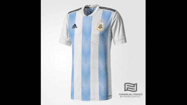 Las camisetas que se han filtrado de selecciones rumbo a Rusia 2018