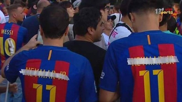 NO SE VIO EN TV: Polémica celebración de Cristiano imitando a Messi