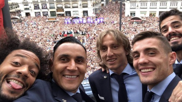 EN FOTOS: Locura total por el tricampeonato del Real Madrid en Champions
