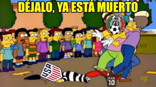 México y los memes destrozan a Estados Unidos tras la goleada en el MetLife Stadium