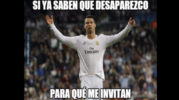 ¿Es esto lo peor que le podía pasar a Cristiano Ronaldo? Tremendos memes en su contra