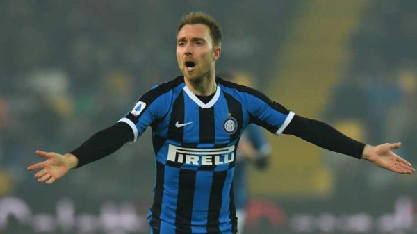 Italia: Por culpa del coronavirus, el futbolista danés Christian Eriksen quedó en la calle