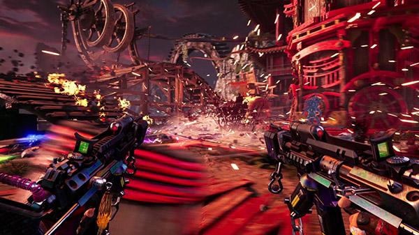 Lo que ocurre a nuestro alrededor suele no ser importante (básicamente porque el destello de luches no nos deja ver), y lo único que importa es a lo que apuntas con nuestras armas.