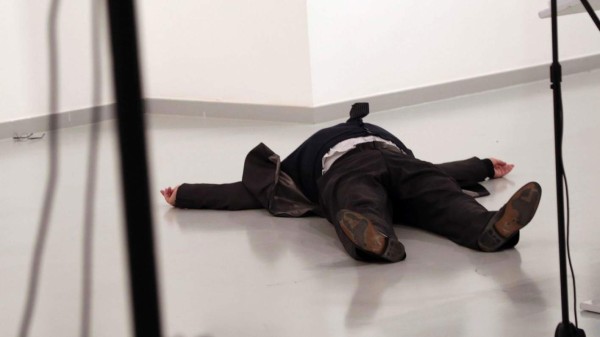 ¡QUÉ TERRIBLE! Así fue el cruel asesinato del embajador de Rusia en Turquía