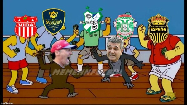 Los memes del campeonísimo del Olimpia donde destrozan a Motagua y a Diego Vázquez