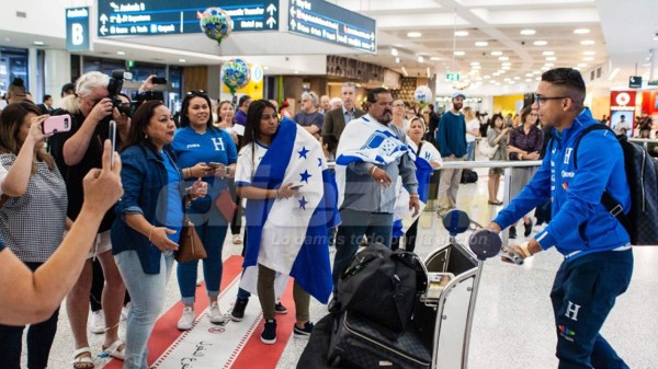 ¡QUÉ LINDO! El cálido recibimiento que le dieron a la Selección de Honduras en Sídney