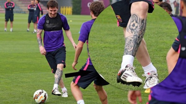 Los tatuajes más extraños del clásico Barcelona-Real Madrid