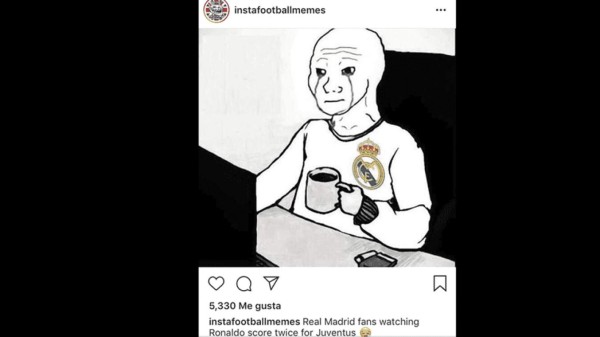 Cristiano Ronaldo y los divertidos memes tras marcar doblete con la Juventus
