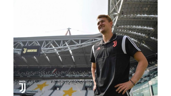¿Cómo fue recibido? Así fue el primer día de De Ligt con la Juventus y sus nuevos compañeros