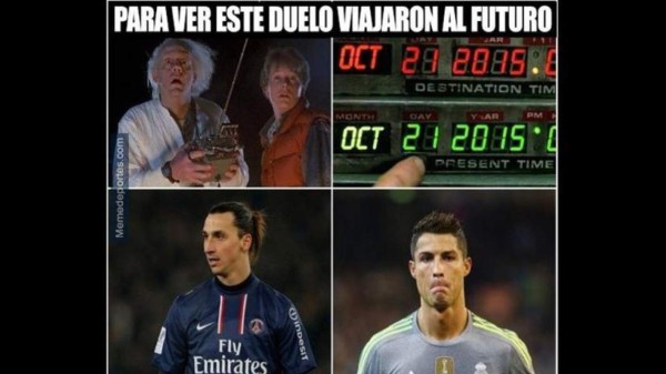 Los mejores memes que dejó la Champions y Back to the Future