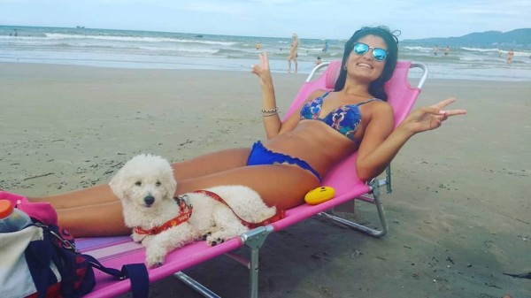 ¡Infartantes! Roci y Ana Emilia, las hermosas parejas de los argentinos del Motagua