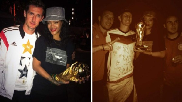 Rihanna y su eterna obsesión con los deportistas