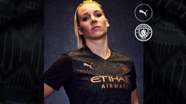Simbólica y diseño único: Así es la espectacular camiseta de visitante del Manchester City para la temporada 2020-21