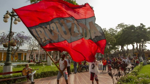 Fiestón en Lima: Los aficionados de River Plate y Flamengo 'inundan' Perú en la final de la Copa Libertadores&nbsp;&nbsp;&nbsp;&nbsp;&nbsp;
