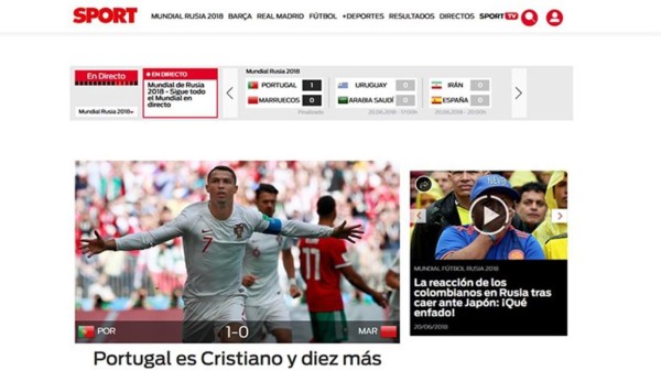 'San Cristiano Ronaldo', otra vez CR7 se lleva elogios de la prensa mundial