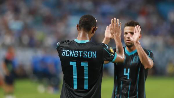 El delantero de Olimpia habló tras su gol a Haití en Copa Oro: FOTO: Mauricio Ayala.