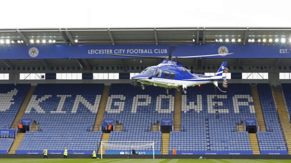 En fotos: Así quedó el helicóptero del presidente del Leicester tras el accidente