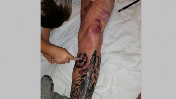 Los tatuajes más extraños del clásico Barcelona-Real Madrid