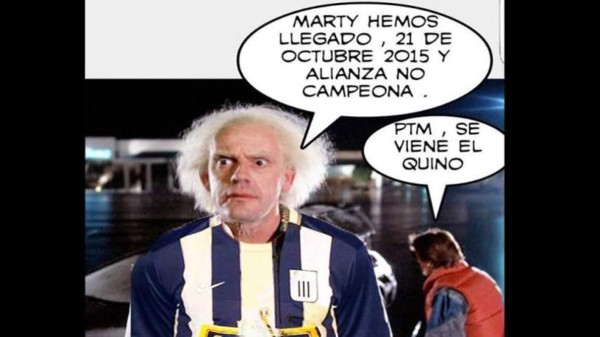 Los mejores memes que dejó la Champions y Back to the Future