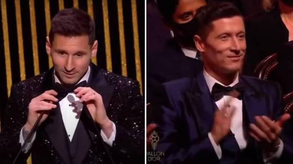 Sorpresivo: la polémica respuesta de Lewandowski al gesto de Messi tras perder el Balón de Oro