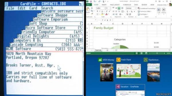 Las imágenes que muestran cómo Windows ha cambiado en los últimos 30 años