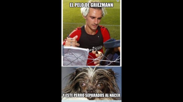 MEMES: Las divertidas comparaciones que desató el nuevo 'look' de Griezmann