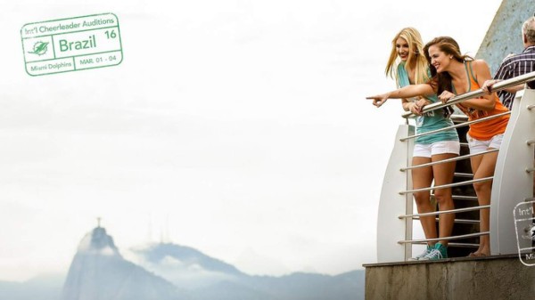 Las hermosas porristas brasileñas que buscan brillar en la NFL