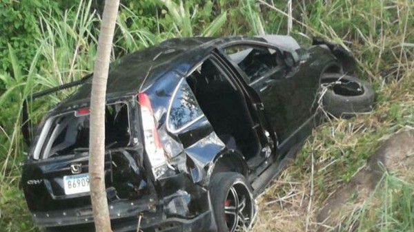 Nelson 'Ruso' Barahona sufre accidente automovilístico en Panamá
