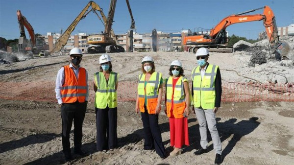 Finaliza la demolición del Vicente Calderón: así luce ahora tras el derribo de la última grada