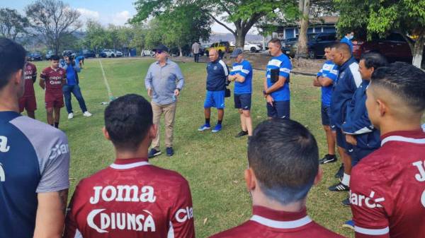 Eduardo Atala, presidente del Motagua, fue quien le comunicó a la Tota Medina su salida del club.