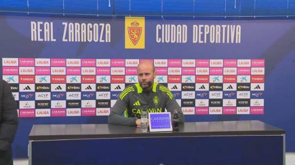 Buenas cosas habló el entrenador del Zaragoza sobre Kervin Arriaga.