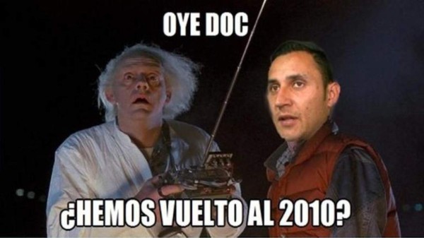 Los mejores memes que dejó la Champions y Back to the Future