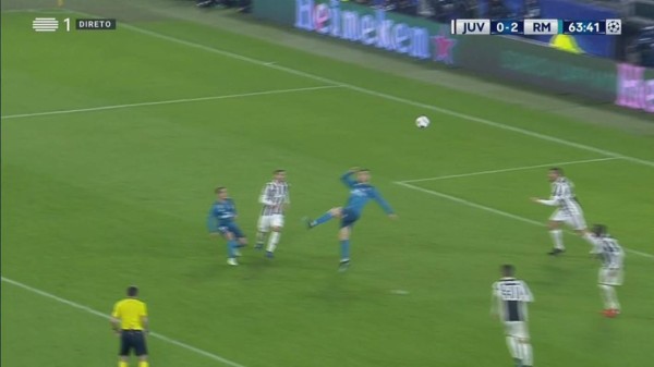 ¡Espectacular! El golazo de chilena de Cristiano Ronaldo desde todos los ángulos