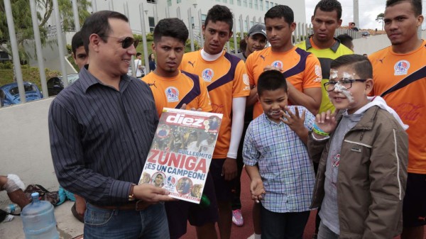 Guillermo vivió el mejor día de su vida con el Olimpia