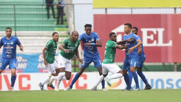 Victoria sorprende en San Pedro Sula y derrota al Marathón, quien terminó con 9 jugadores en la cancha