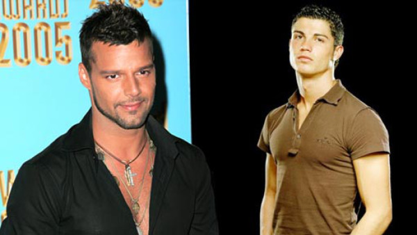 Ricky Martin felicitó a Cristiano