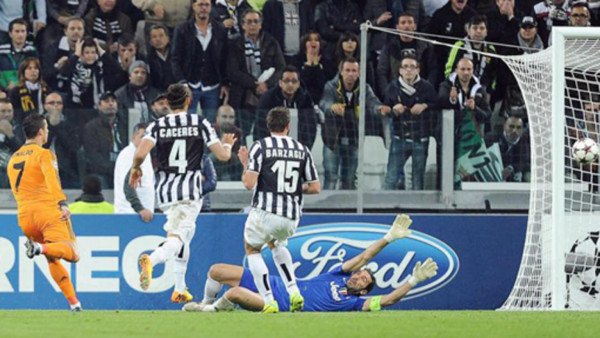 Real Madrid amarga en casa a la Juventus