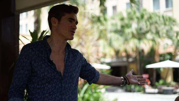 Paulo Hernández ve en el biotipo del futbolista hondureño un elemento valiosísimo a la hora de colocarlo en el exterior. (Foto Mauricio Ayala)