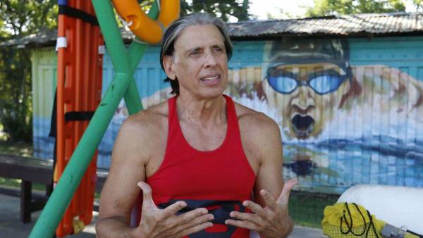 <b>Rodolfo Torres es el atleta de </b>mayor experiencia del club Delfines Sampedranos.