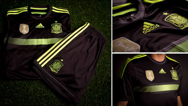 Segundo uniforme de España será negro