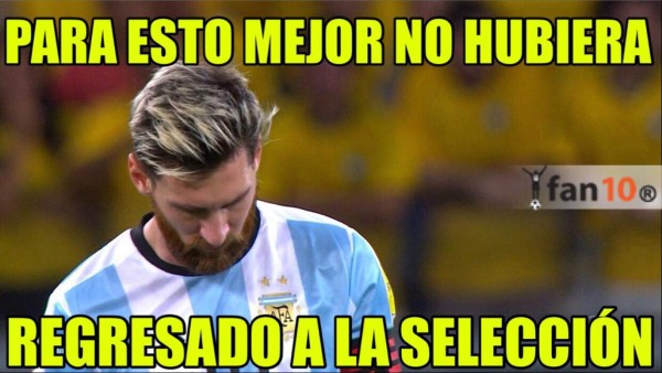 Los mejores memes que dejó la fecha once de las eliminatorias de Conmebol