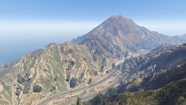 El Monte Gordo, en Grand Theft Auto V.