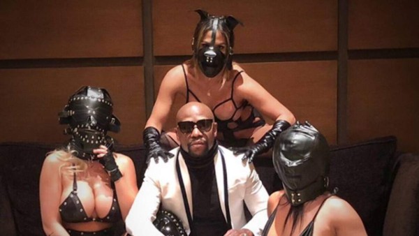 Floyd Mayweather enciende las redes con fotos sadomasoquistas