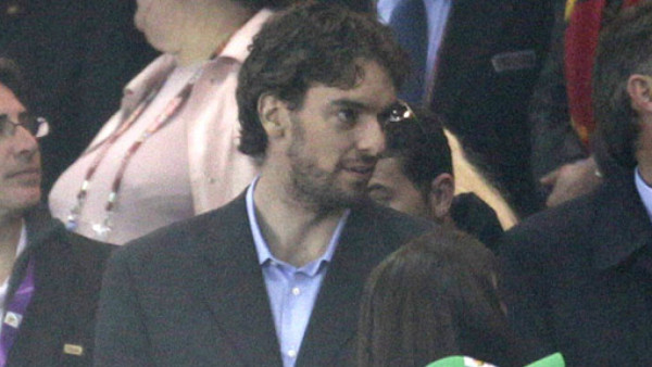 Pau Gasol celebró con todo