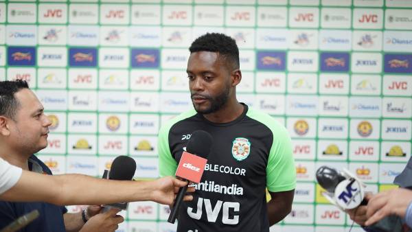 Clayvin Zúniga fue bastante autocrítico respecto a la actualidad del Marathón. FOTO: Mauricio Ayala