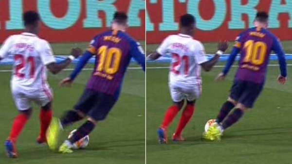 ¿Quién es? La historia detrás de las imágenes de Messi con jugador del Sevilla